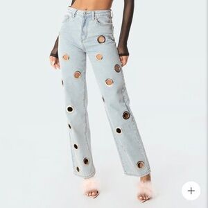 Edikted - Stacey Grommet Jeans